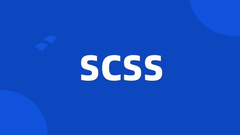 SCSS