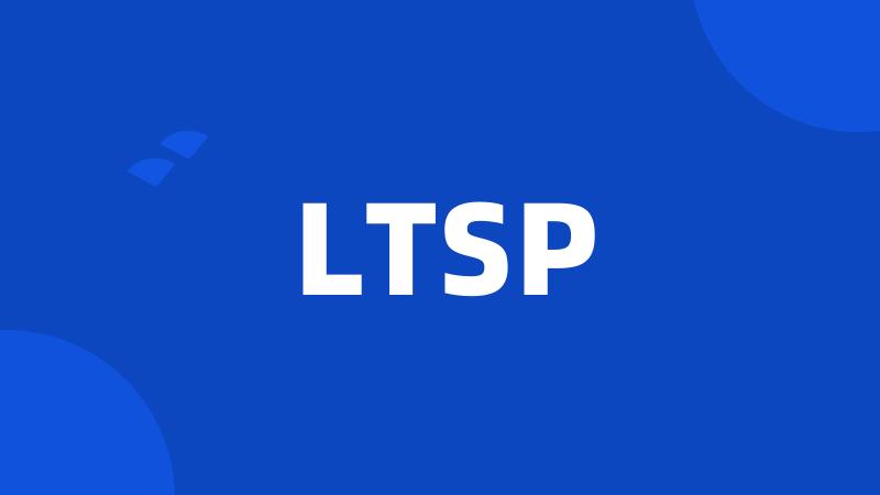 LTSP