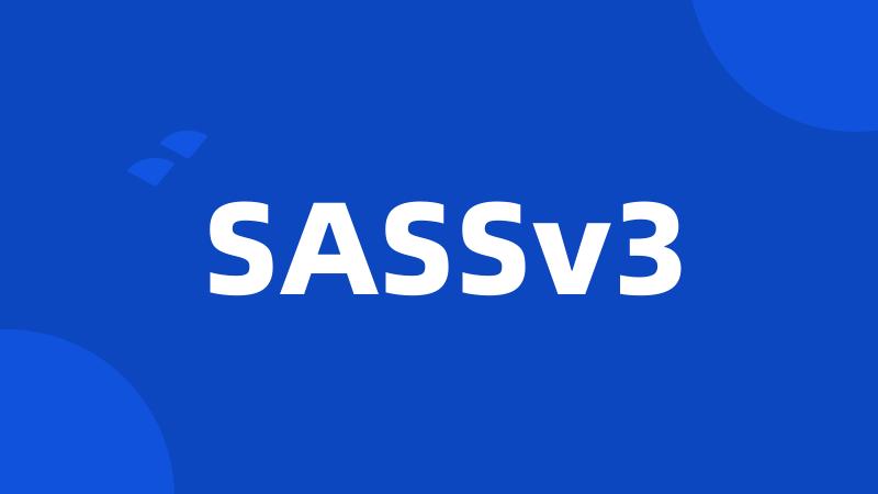 SASSv3