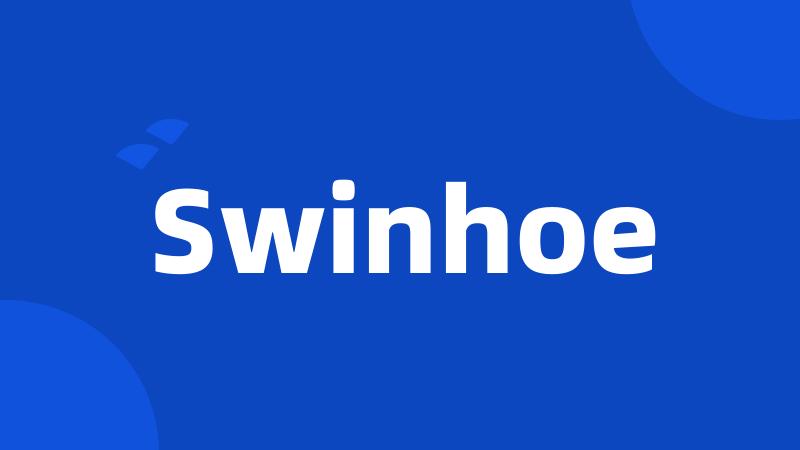 Swinhoe