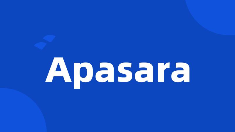 Apasara