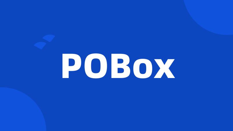 POBox