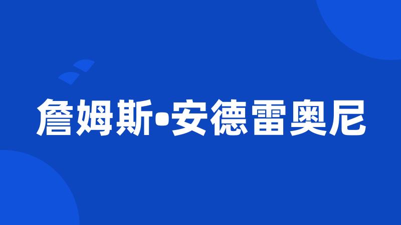 詹姆斯•安德雷奥尼