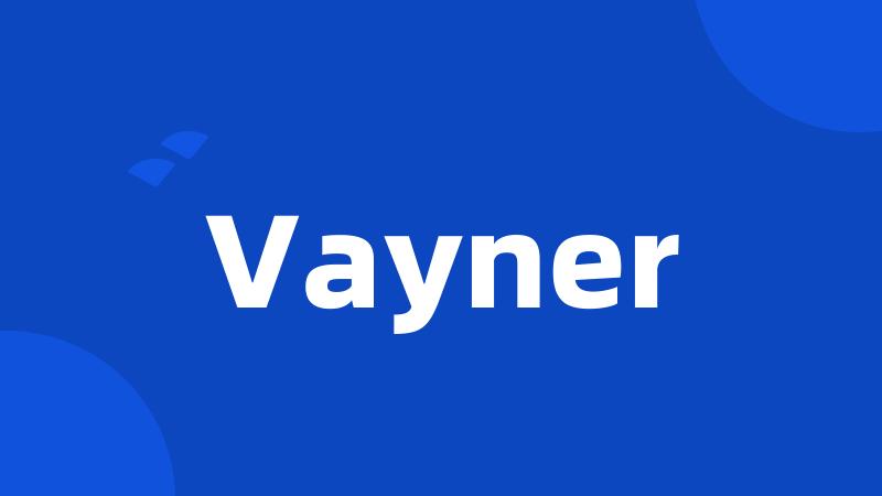 Vayner