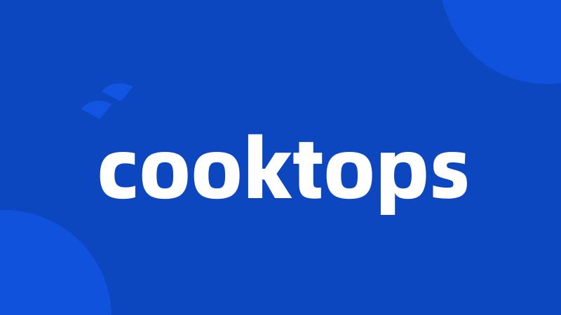 cooktops