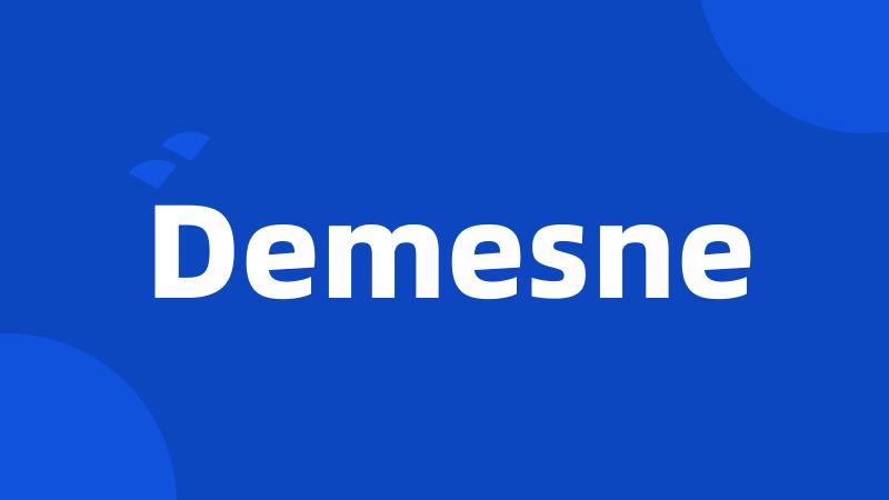 Demesne