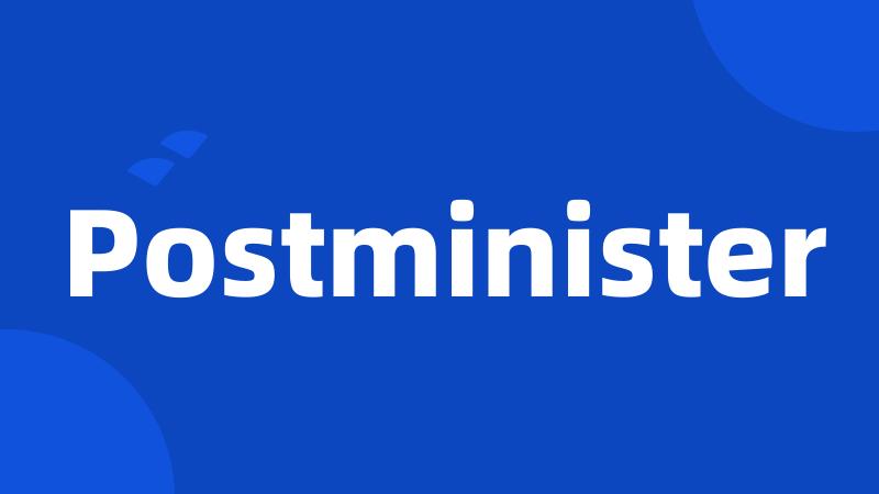 Postminister