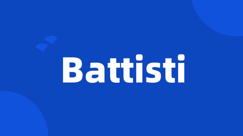 Battisti