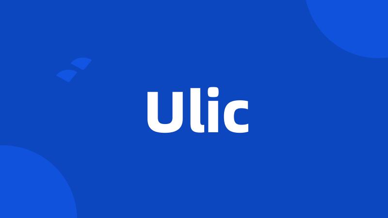 Ulic