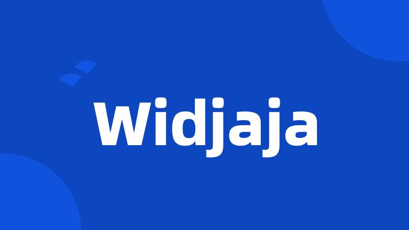 Widjaja