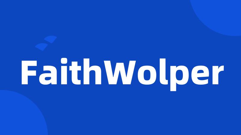 FaithWolper