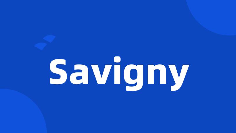 Savigny