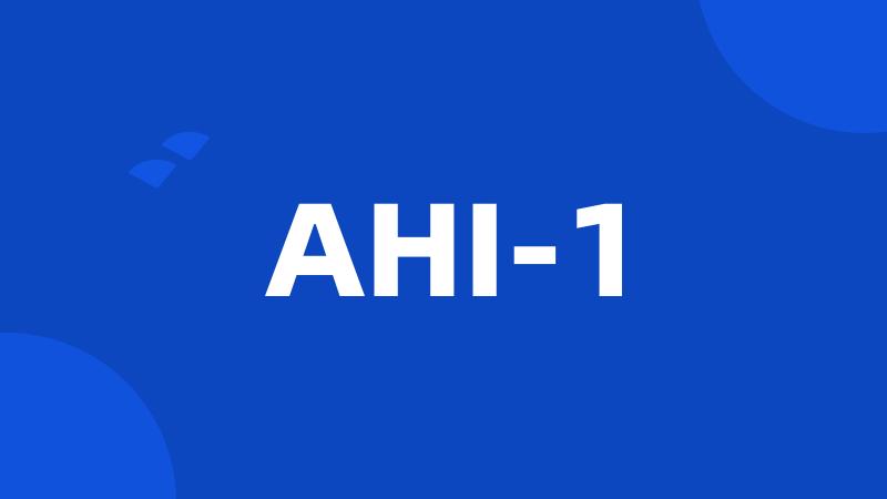 AHI-1