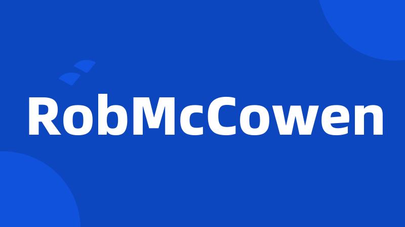 RobMcCowen