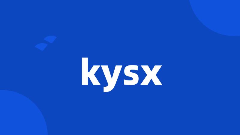 kysx