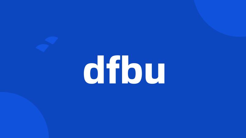 dfbu