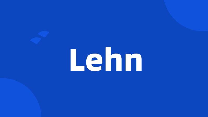 Lehn