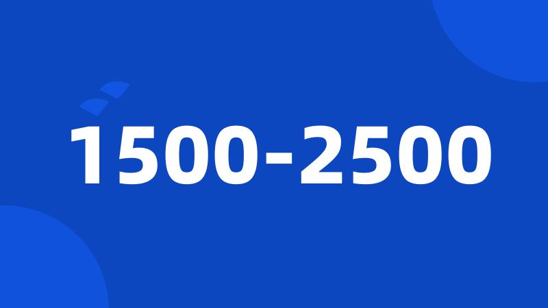 1500-2500