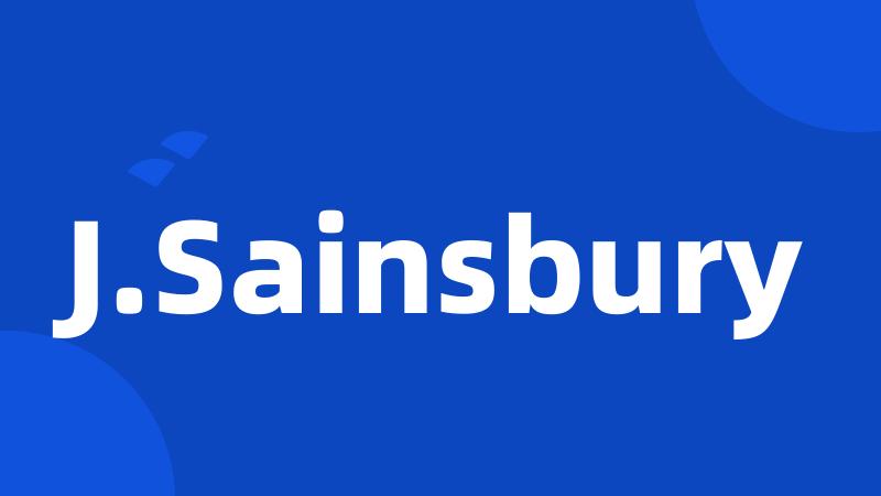 J.Sainsbury