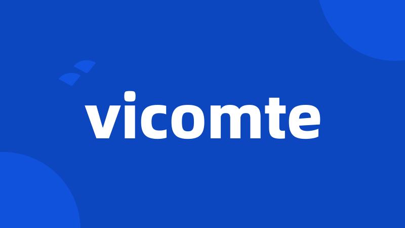 vicomte