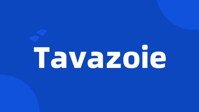 Tavazoie