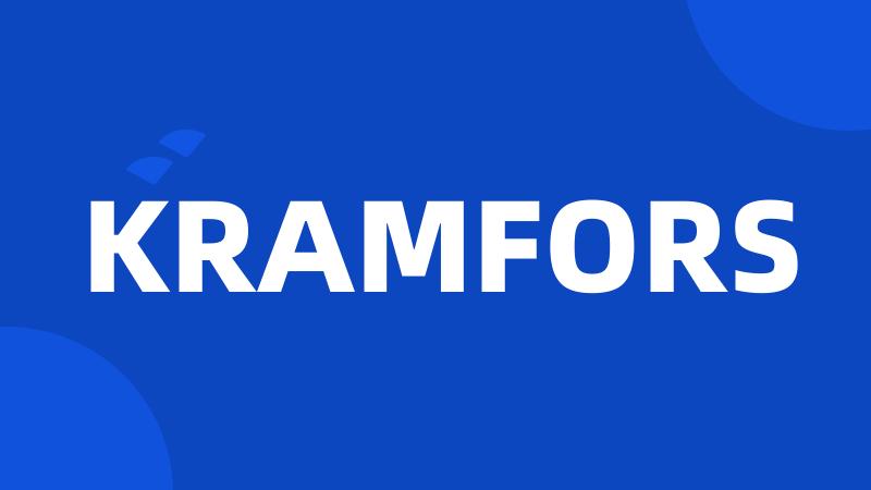 KRAMFORS