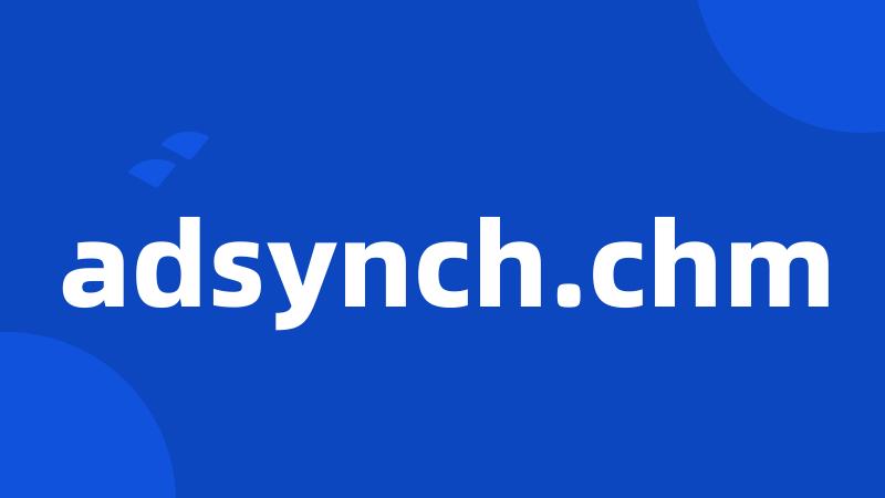 adsynch.chm