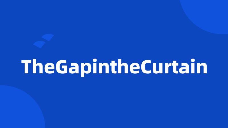 TheGapintheCurtain