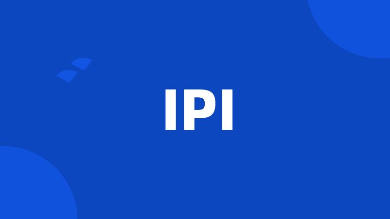 IPI