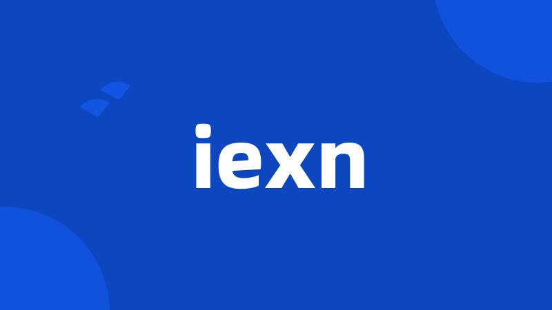 iexn