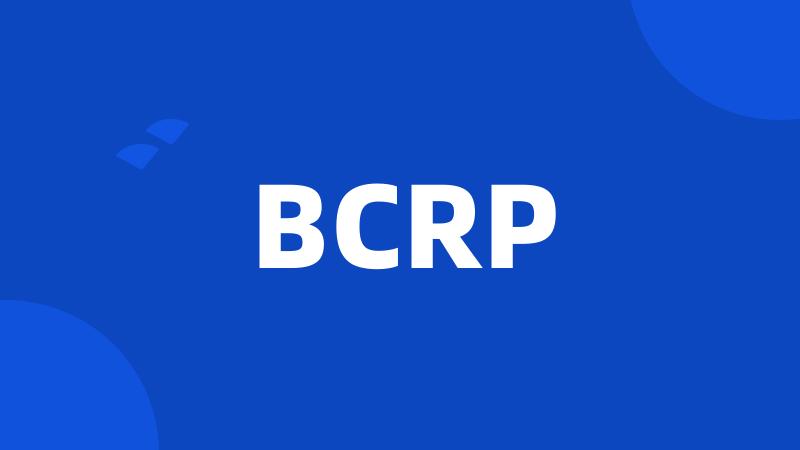 BCRP