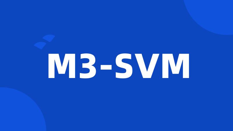 M3-SVM