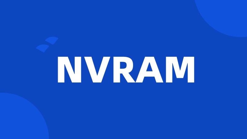 NVRAM