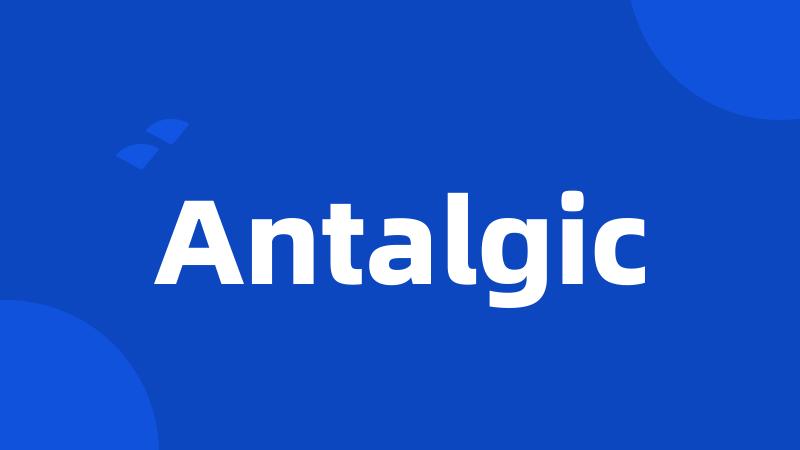 Antalgic