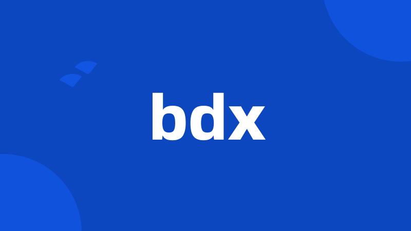 bdx