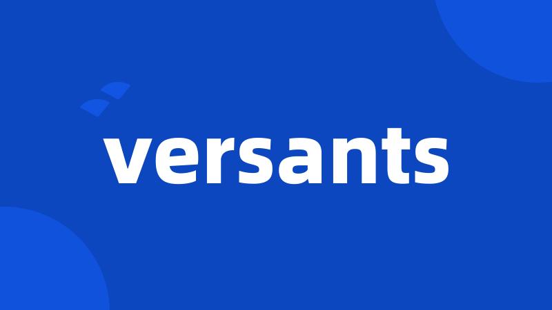 versants