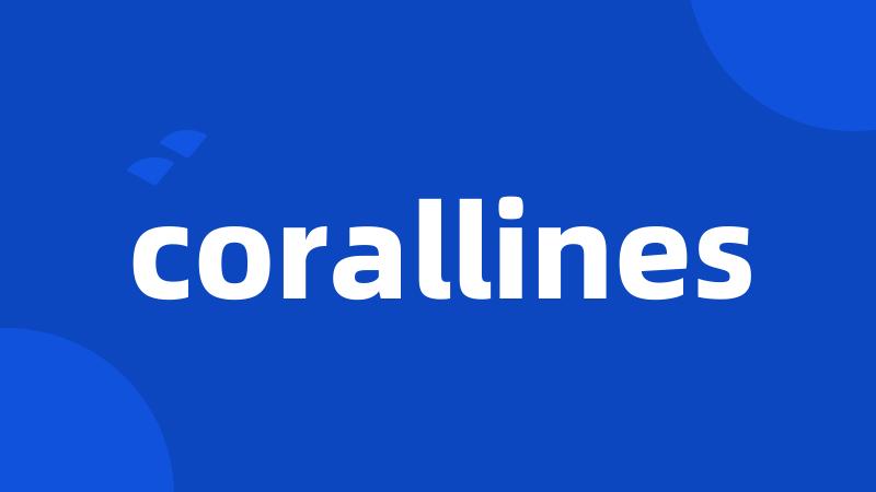 corallines