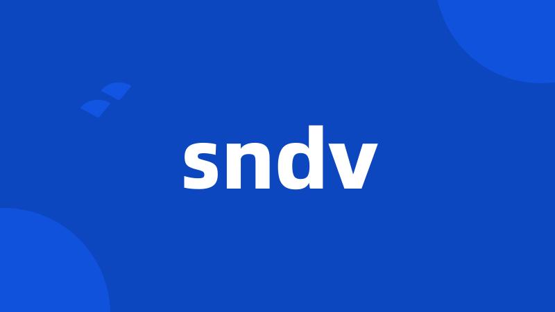 sndv