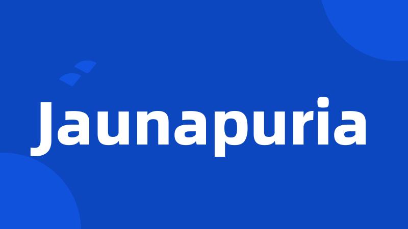 Jaunapuria