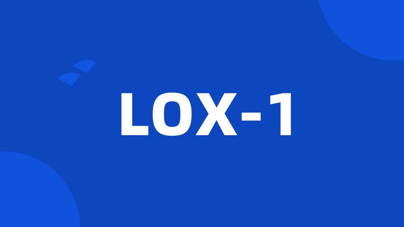 LOX-1