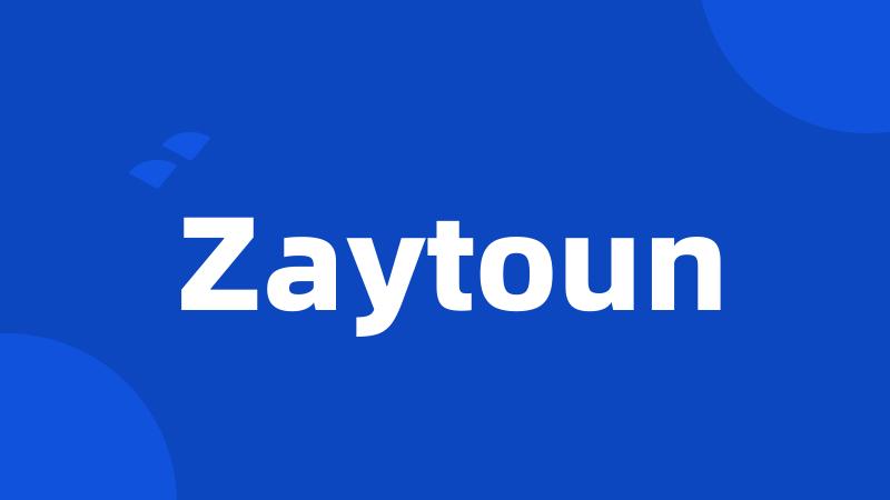 Zaytoun