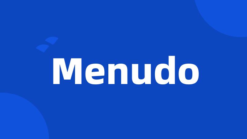 Menudo