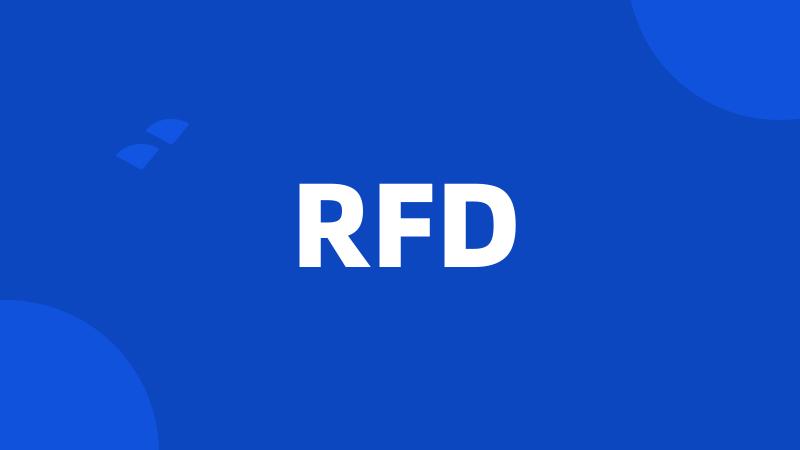 RFD