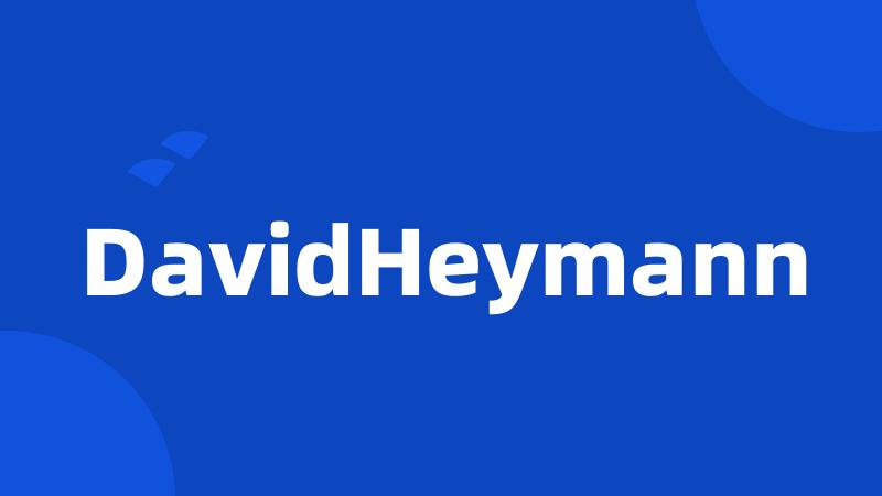 DavidHeymann