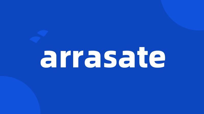 arrasate