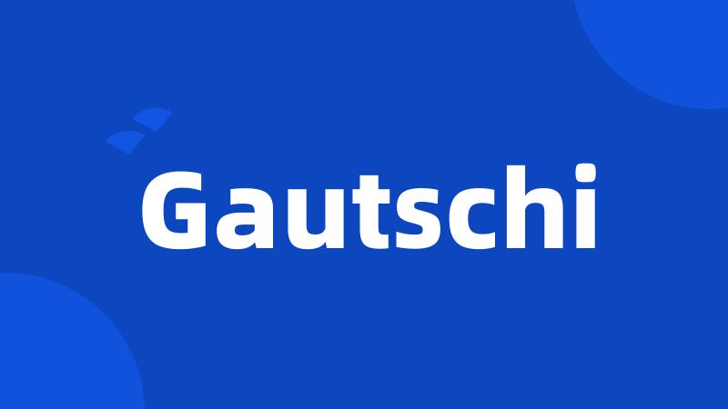 Gautschi