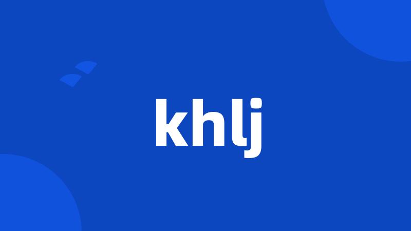 khlj