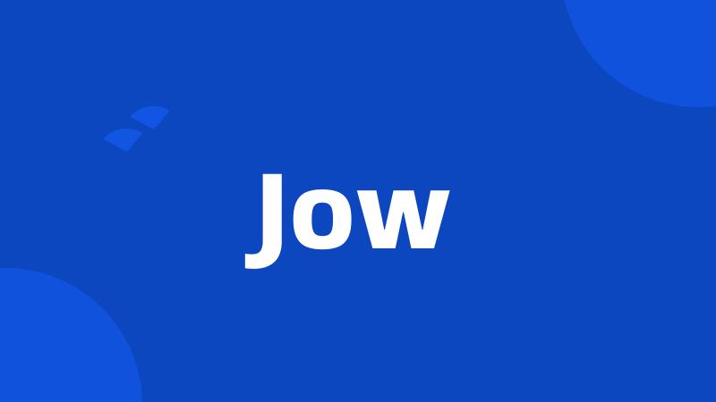 Jow