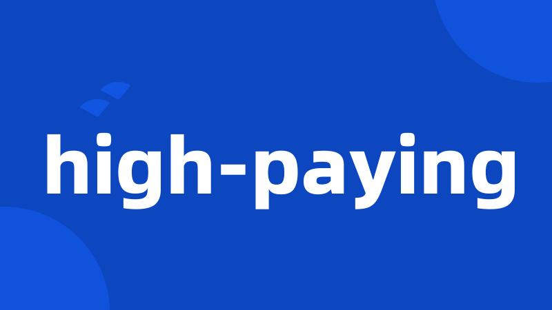 high-paying