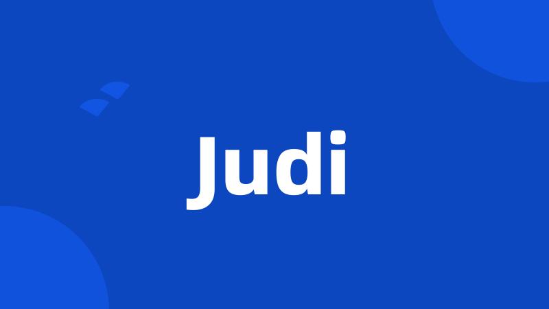 Judi